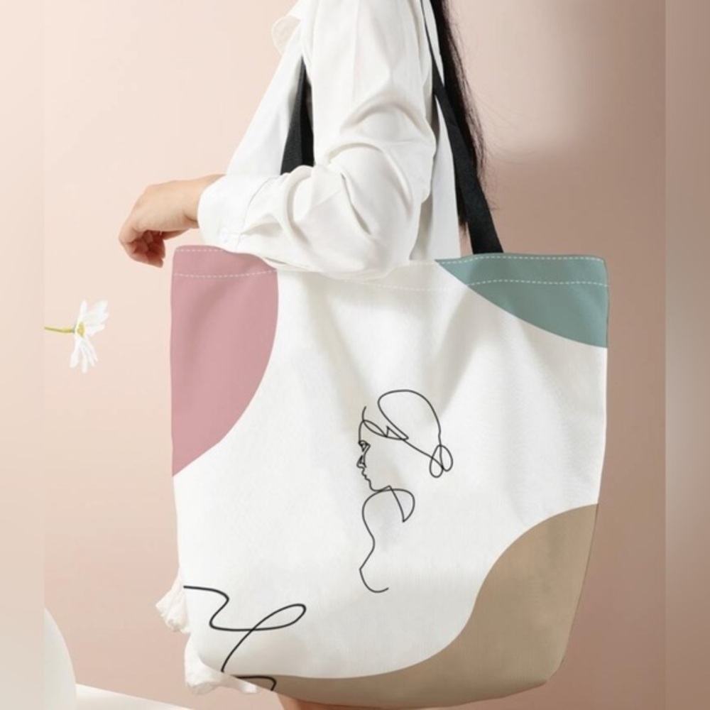 ✨NEW✨ Abstract Design Tote Bag - Multicolor